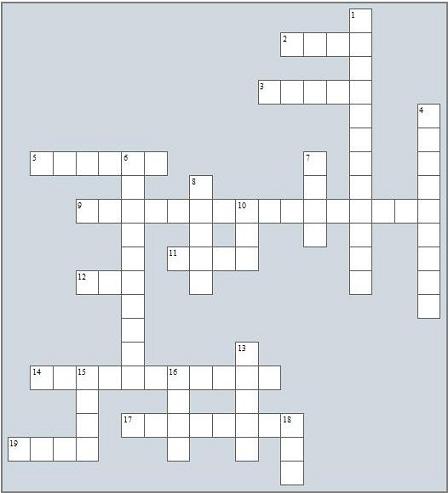 Math Crossword Puzzles on Math Crossword Puzzle