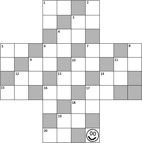 Easy Crossword Puzzles Printable on Free Printable Math Crossword Puzzles For Kids