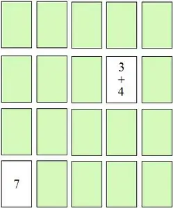 1st grade addition games concentration