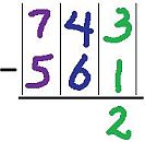 3 digit subtraction games