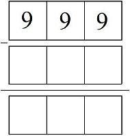 3 digit subtraction games