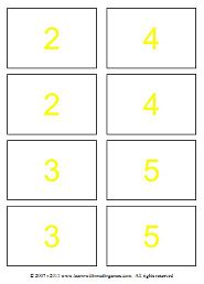 division math games divisor cards