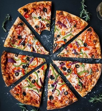 fraction activities pizza 1