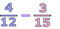 fraction strips up to 20 subtracting fractions 1