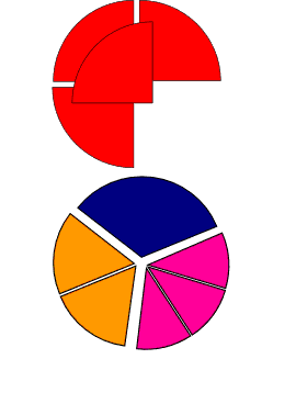 fraction circles